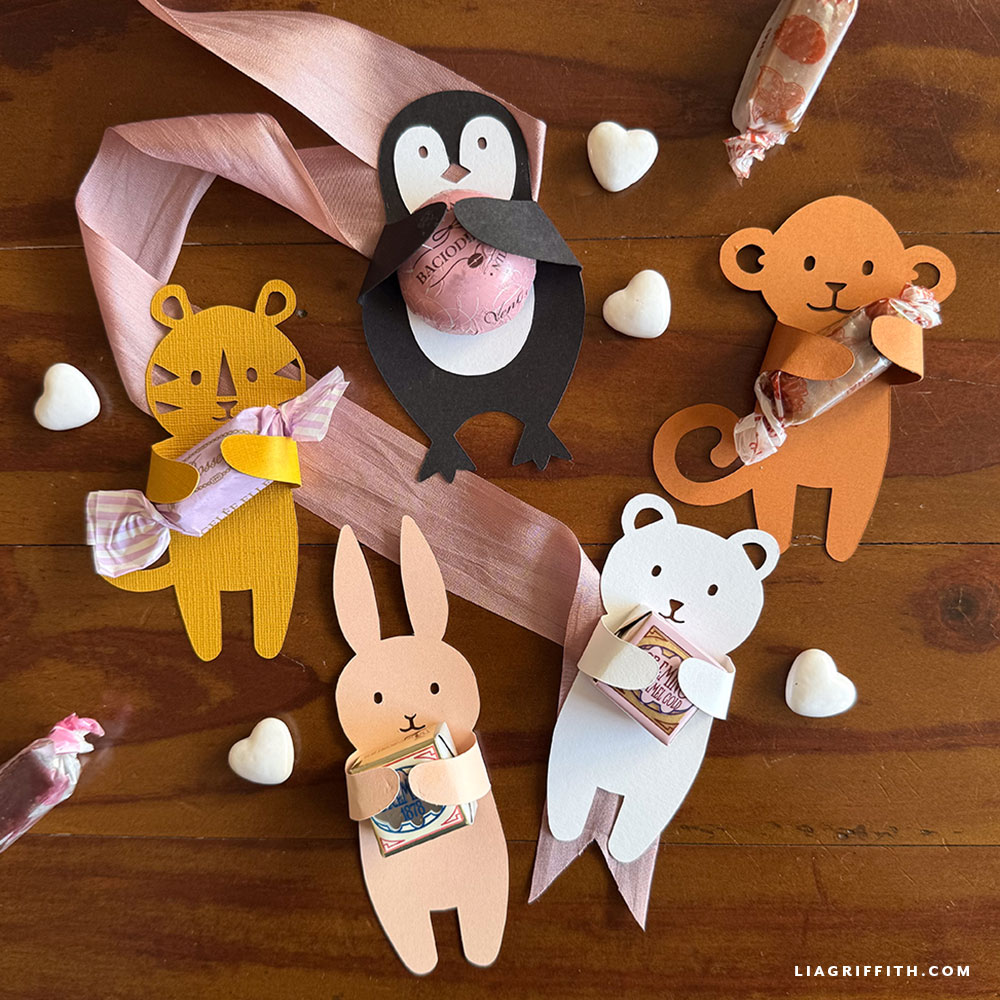 Papercut Animal Candy Huggers