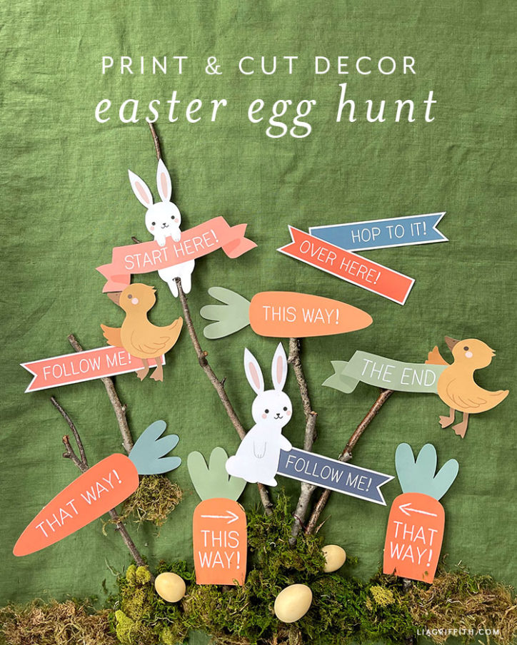 Easter Egg Hunt Printables - Lia Griffith