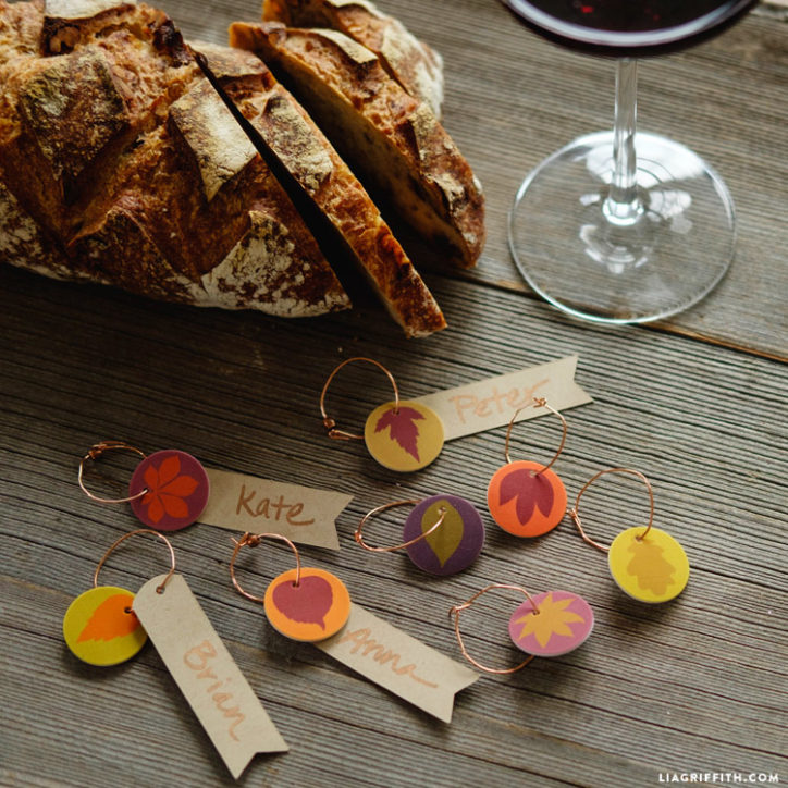 Fall Wine Charms Lia Griffith