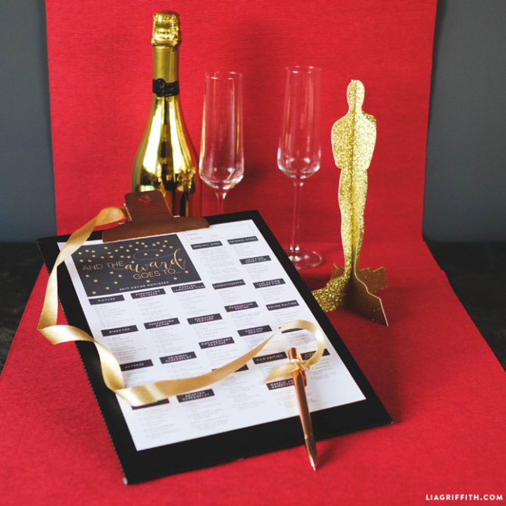 Free Printable 2017 Oscar Ballot