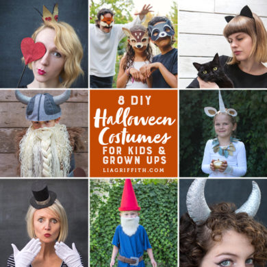 8 DIY Halloween Costumes For Kids Grown Ups Lia Griffith 8 DIY Halloween Costumes For Kids Grown Ups Lia Griffith