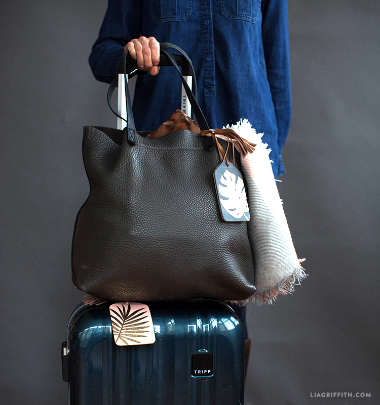 diy luggage tags