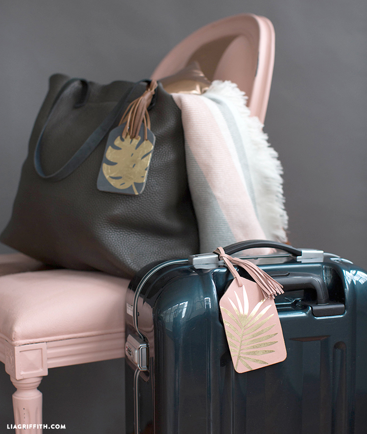 svg cut luggage tags