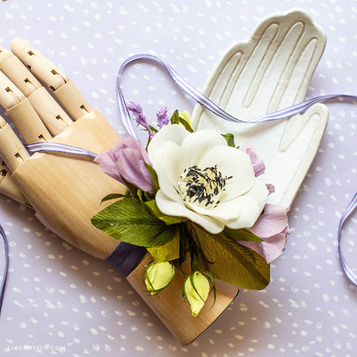 Video Tutorial Crepe Paper Wrist Corsage Lia Griffith