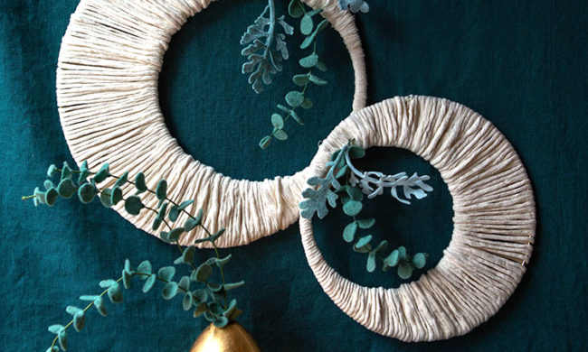 handmade moon wreaths