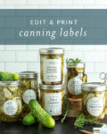 Free Printable Canning Labels - Lia Griffith