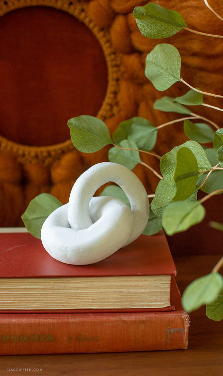 Decorative Clay Knot Art DIY Tutorial Lia Griffith