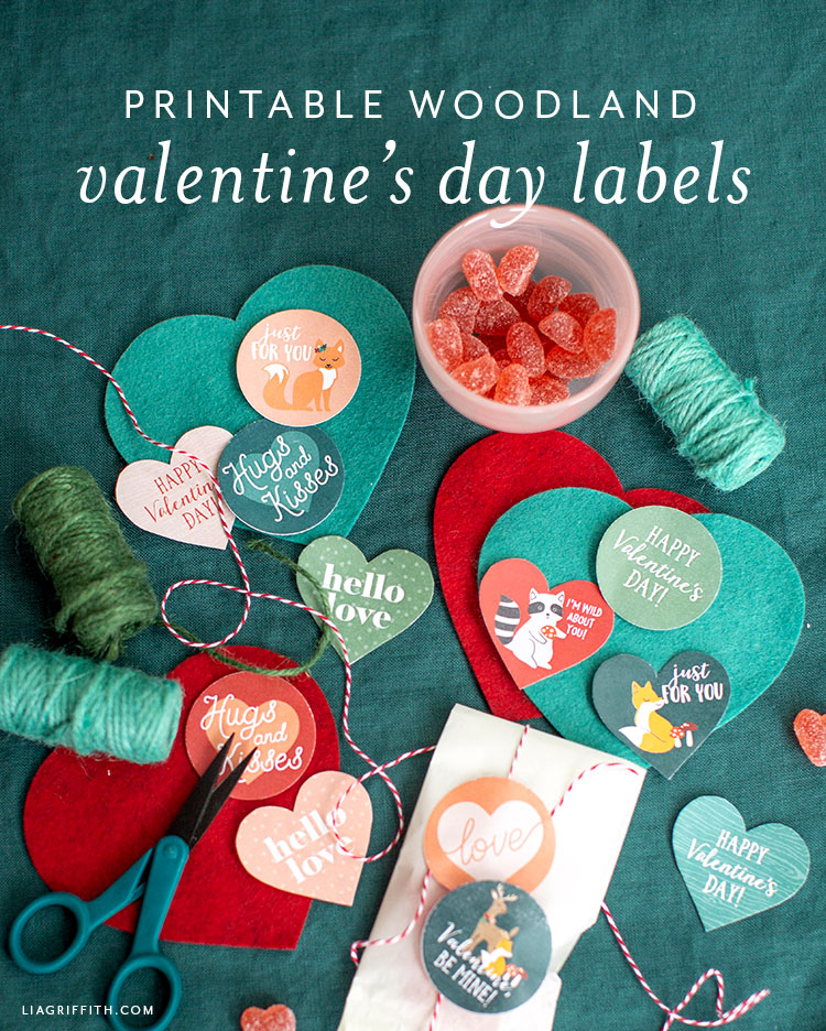 Free Printable Valentine Labels Lia Griffith Free Printable Valentine Labels Lia Griffith