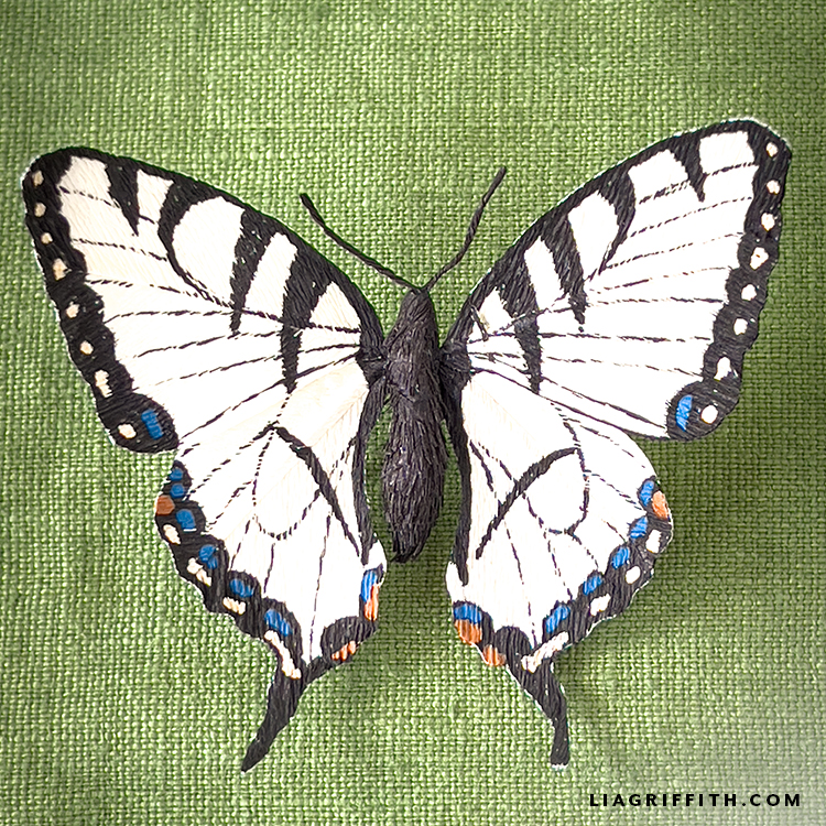 Crepe Paper Butterflies Lia Griffith