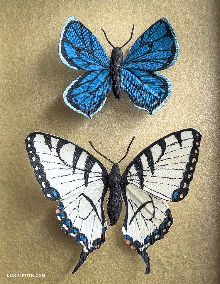 Crepe Paper Butterflies Lia Griffith