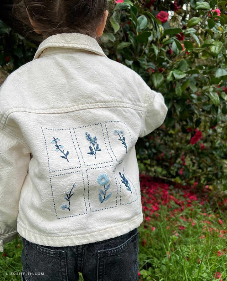 Flower Embroidered Jacket main image 0