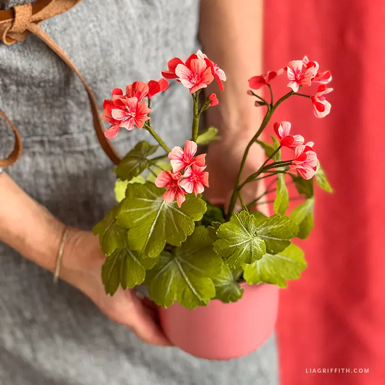 How To Make Geranium Flower