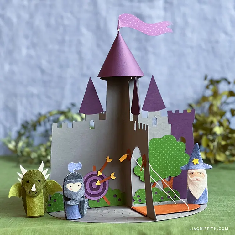 Cardstock Fairy Tale Castle - Lia Griffith