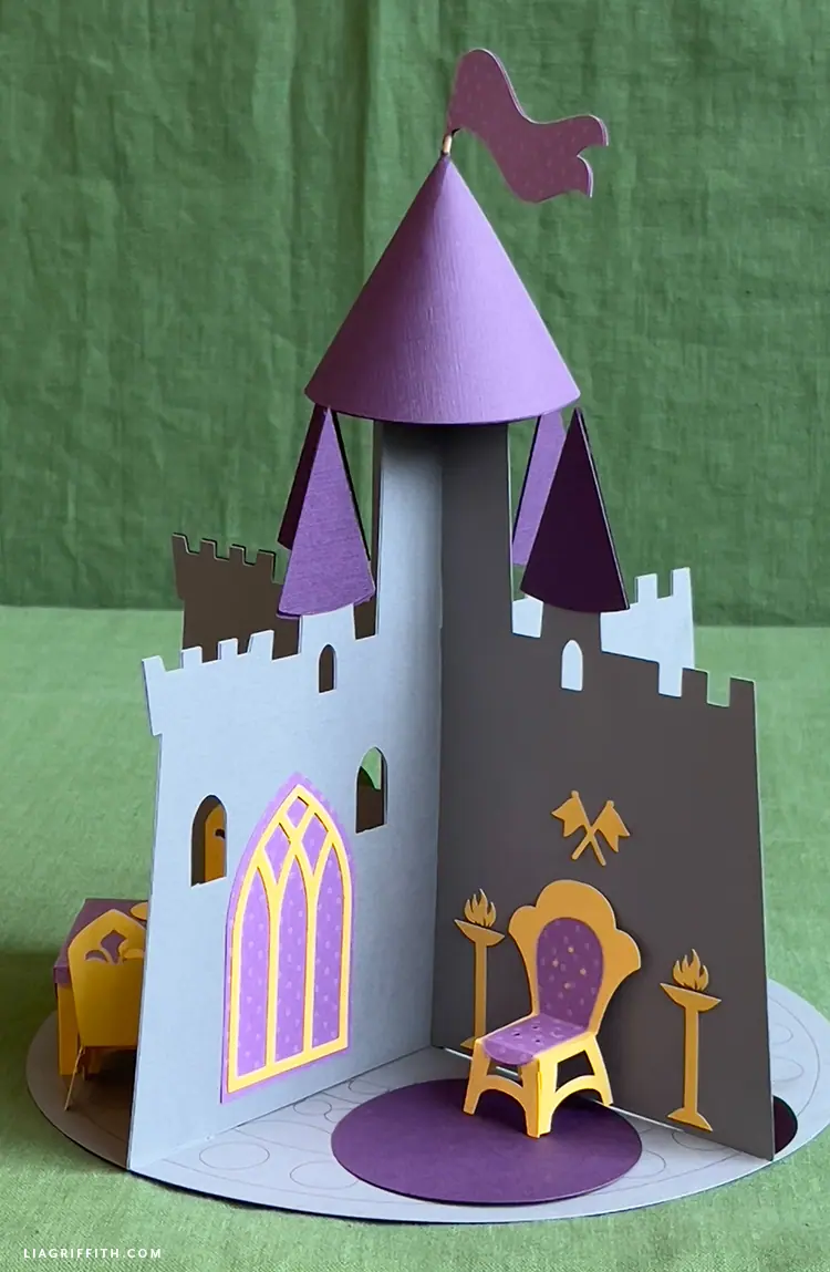 Cardstock Fairy Tale Castle - Lia Griffith
