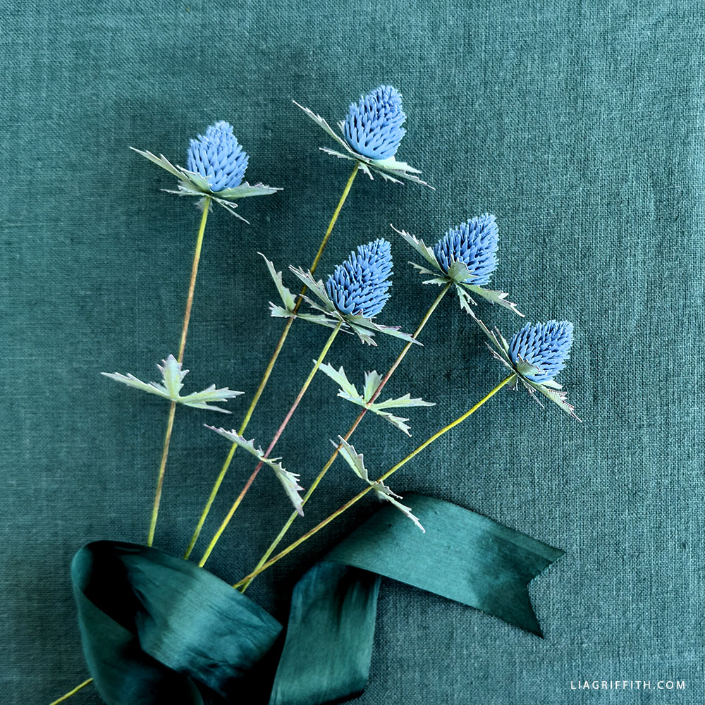 Cardstock Blue Thistle – Lia Griffith Cardstock Blue Thistle – Lia Griffith