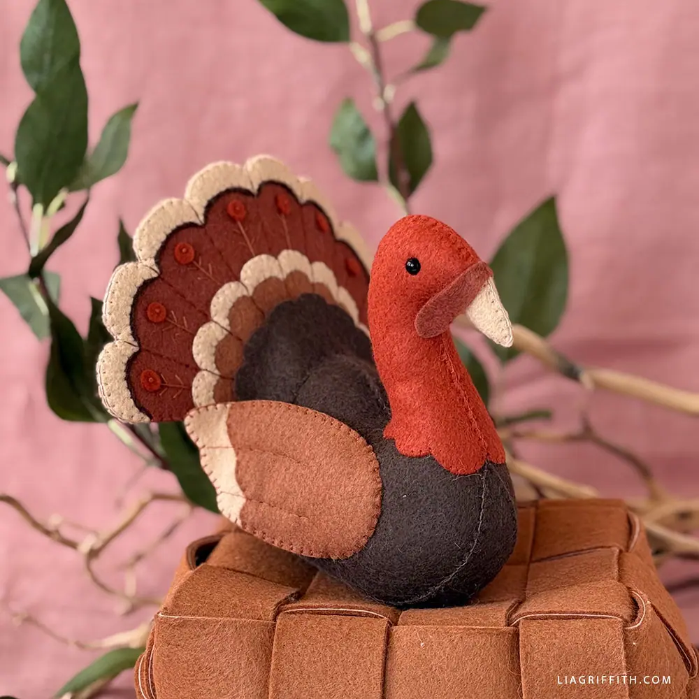 70's ☆ユニコーン☆ フェルトタペストリーコットン100 Turkey 美品 Felt Turkey - Lia Griffith