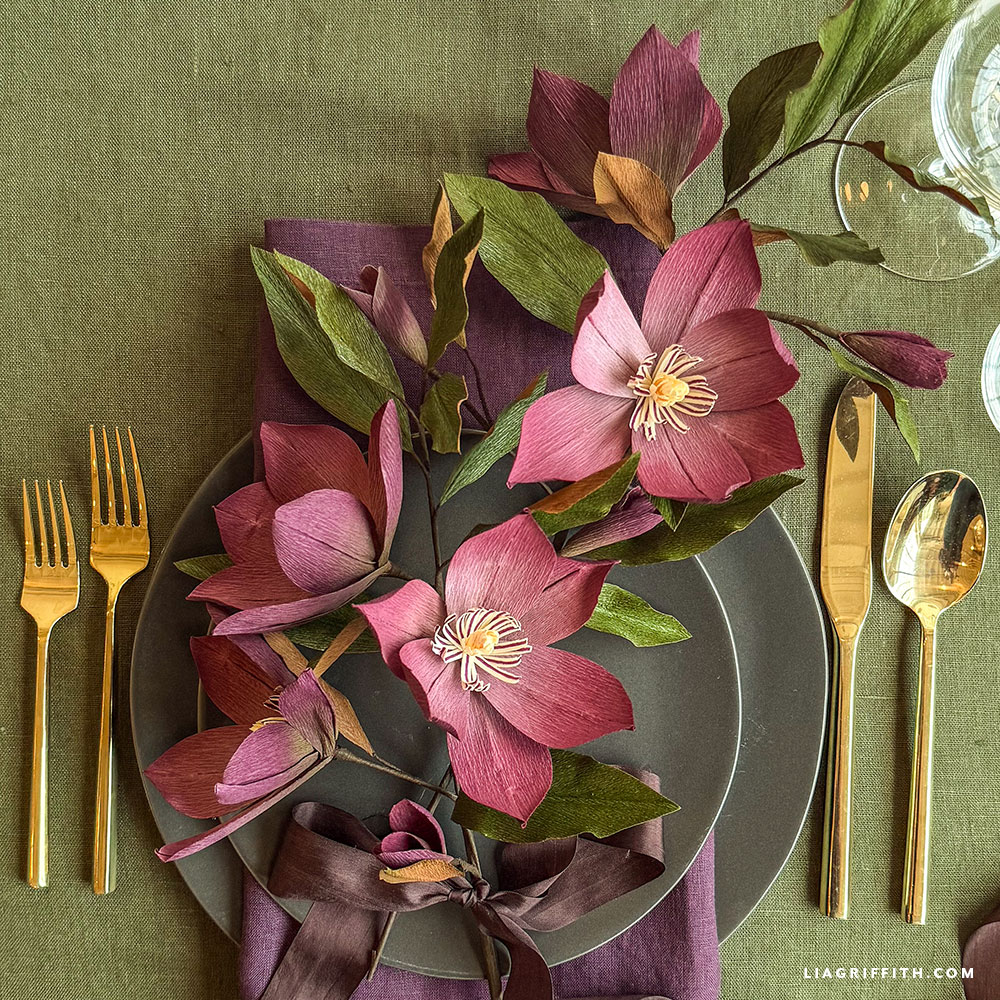 Crepe Stellar Ruby Magnolia Member Make Workshop