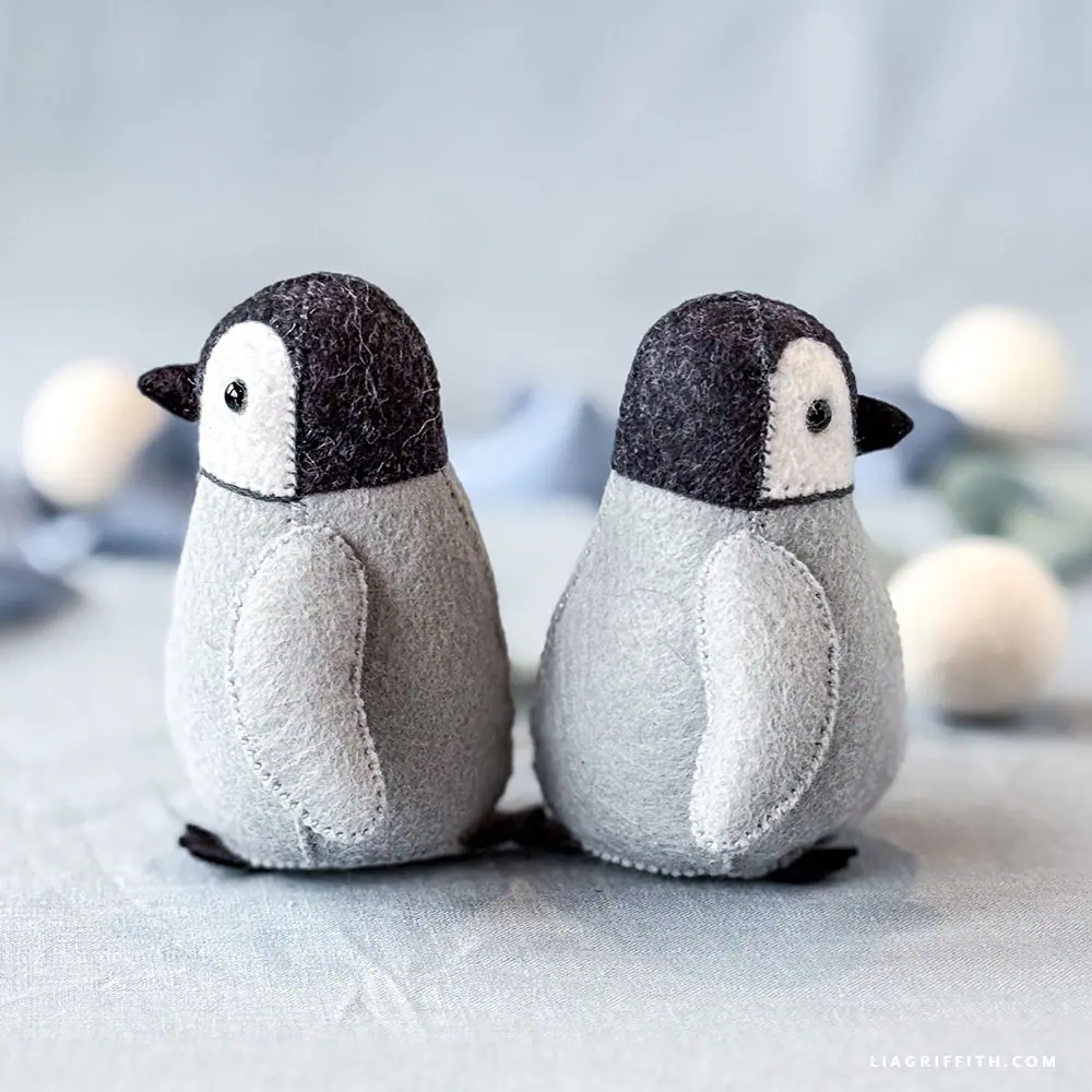 Felt Baby Penguins - Lia Griffith