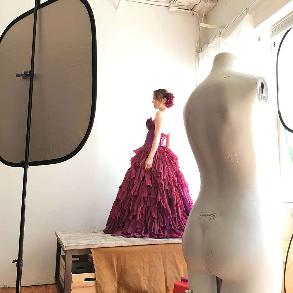 Lia Griffith Paper Dress Making