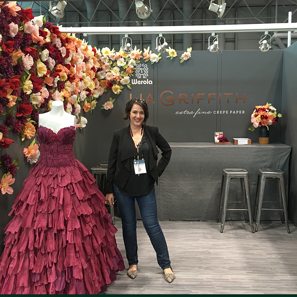 Lia Griffith Paper Dress Making