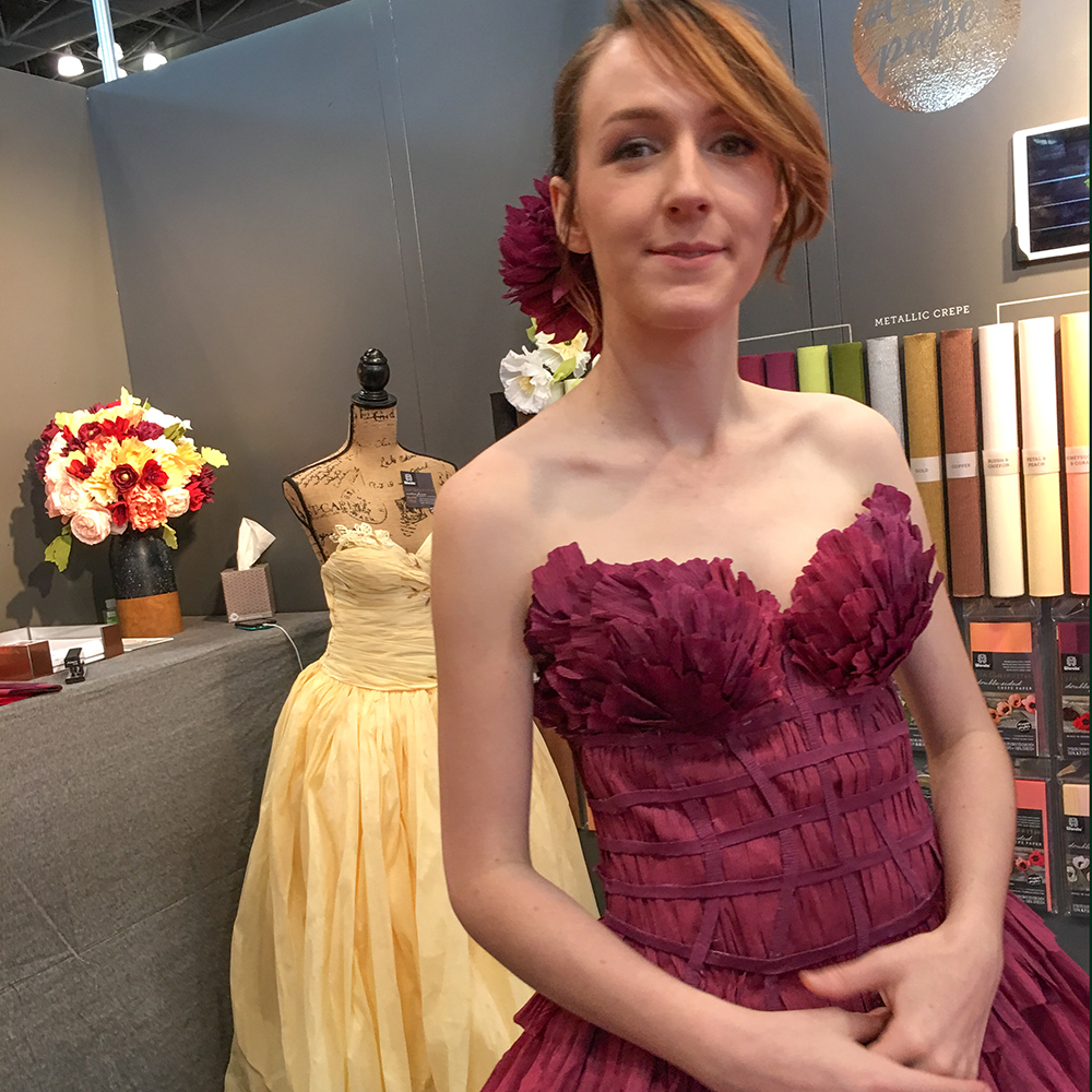 Lia Griffith Paper Dress Making